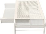 SimpleHouseware Metal Desk Monitor Stand Riser with Organizer Drawer - Image 3